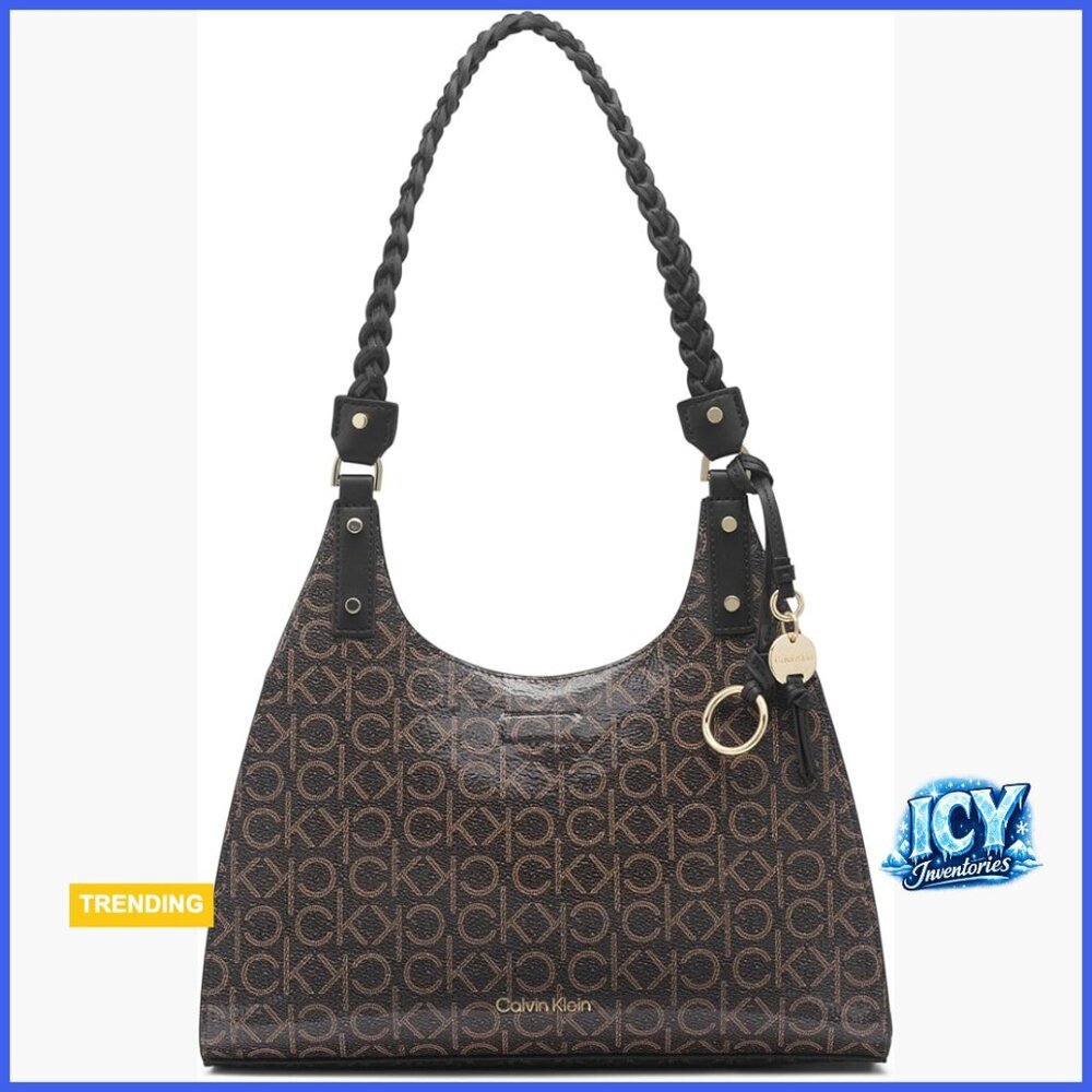 Vegan Leather Satchel with Triple Compartment Organization